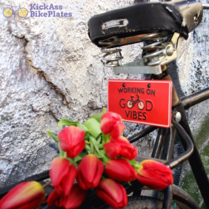 Woorking On Good Vibes tablica za kolo