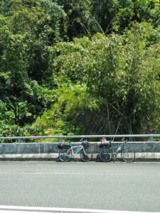 with bicycle to Cameron Highlands