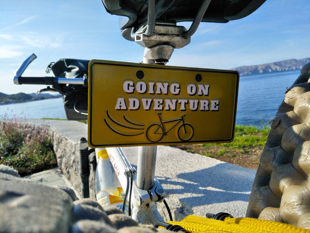 Going on adventure by the sea