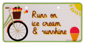 tablica za kolo runs on icecream and sunshine
