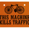 this machine kills traffic bike plate