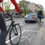 Cyclists bike lane bicycle bikes