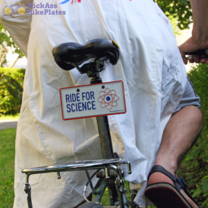 Ride for Science tablica za kolo