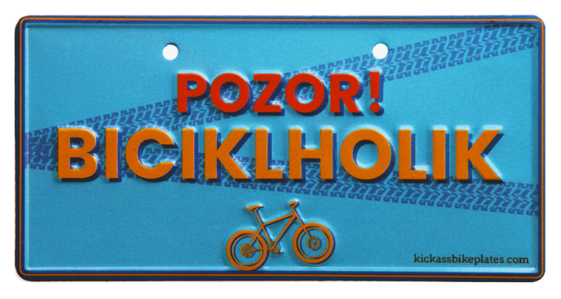 Biciklholik tablica za kolo