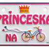 Princeska na kolesu tablica za kolo