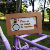 Runs on ice cream and sunshine bike plate