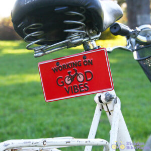 Working_on_good_vibes_bike_plate