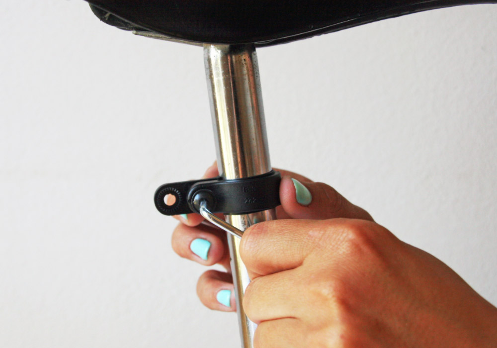 How to install holder for bike plate step 6