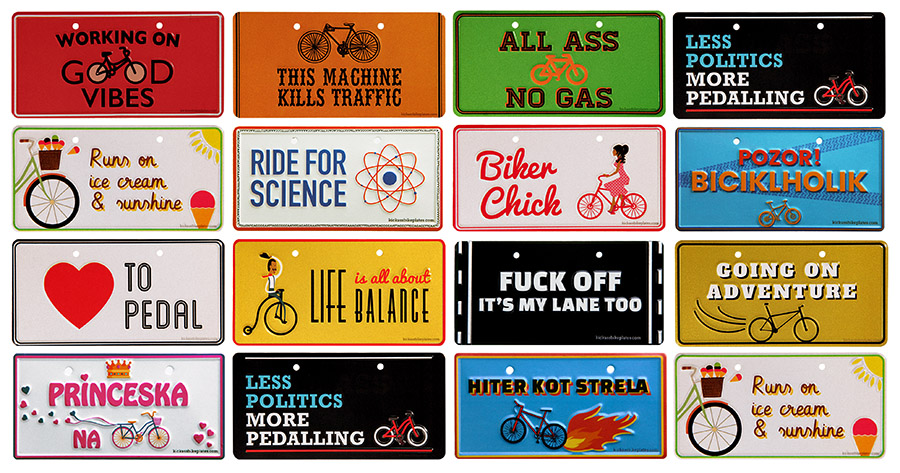 Bike License Plates
